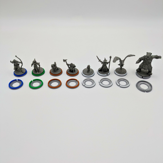 115 Colored Bases – Troop ID Set for Battle of Five Armies