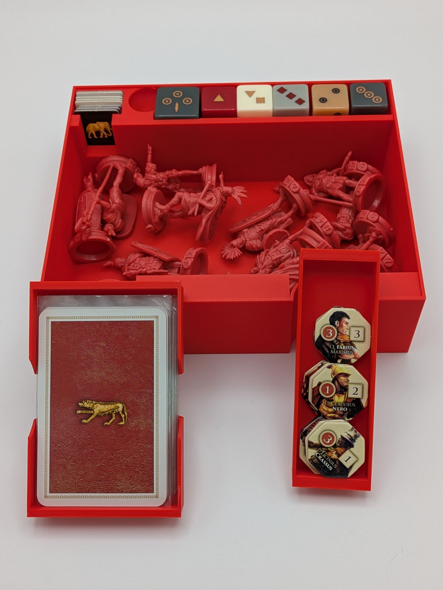 Modular Insert + Card Organizer | Hannibal & Hamilcar Upgrade