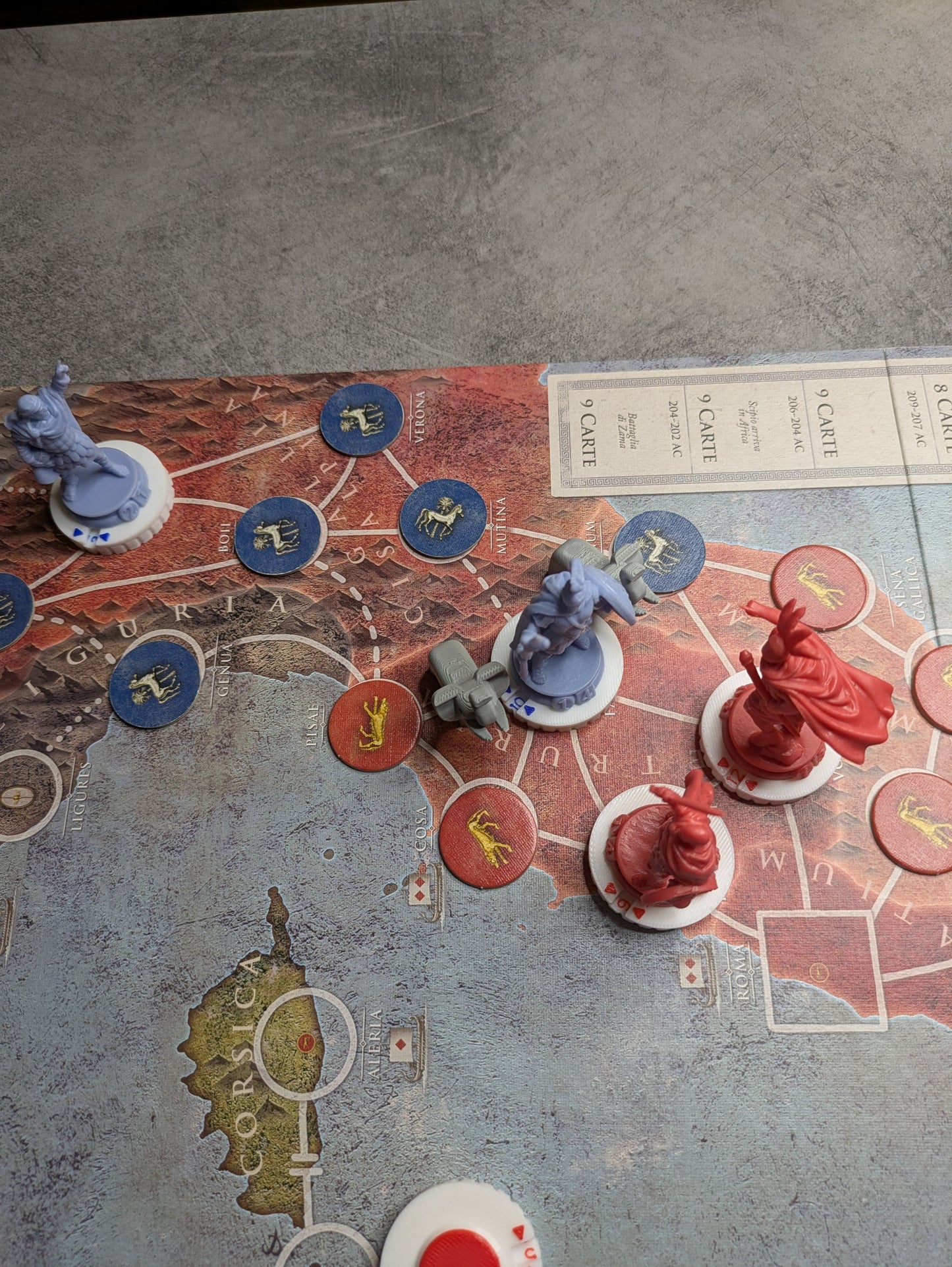 Magnetic Troop Counters – with 3D Elephants for Hannibal & Hamilcar