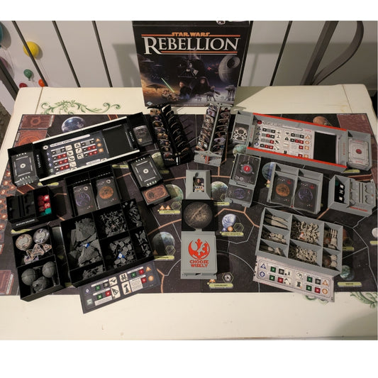 All-in-One Insert for Star Wars Rebellion, 3D printed upgrade by Materia3DShop