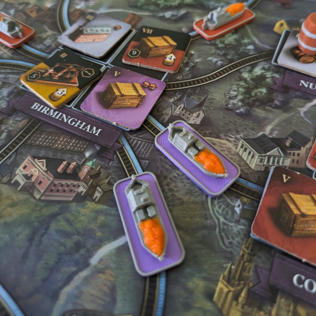 Premium Trains and Boats for Brass Birmingham