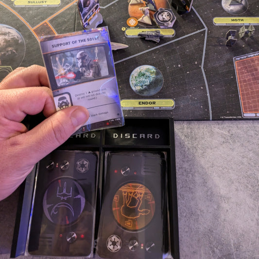 Combat Deck Holders for Star Wars Rebellion | Rise of the Empire Combat System