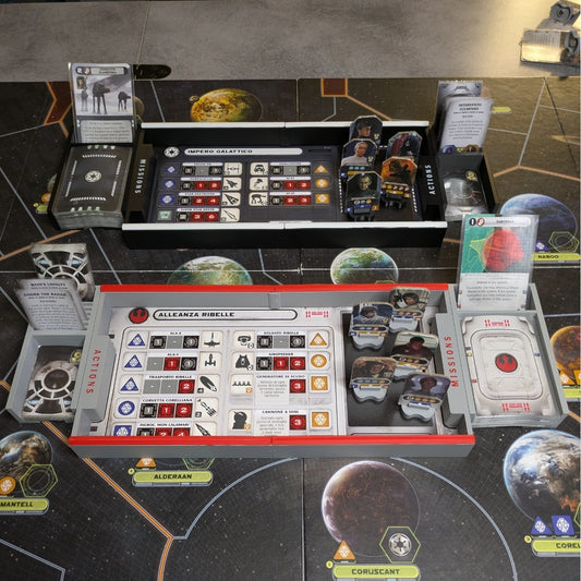 Command Deck for Star Wars Rebellion, 3D printed upgrade by Materia3DShop