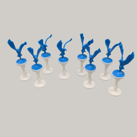 Flying Eagles Standees for War of the Ring, 3D printed upgrade by Materia3DShop
