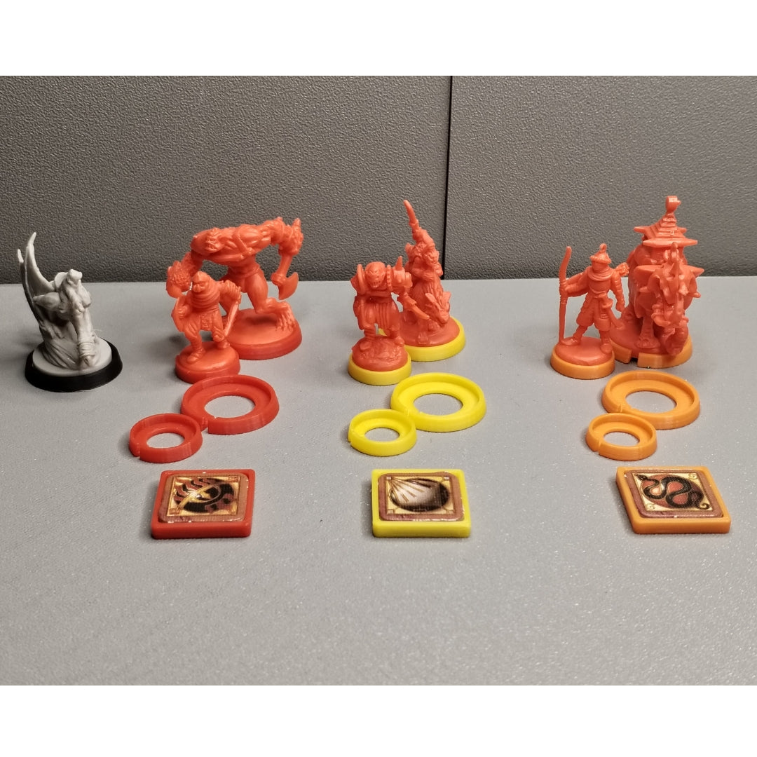 Colored Bases & Political Markers (200+ Pieces) for War of the Ring
