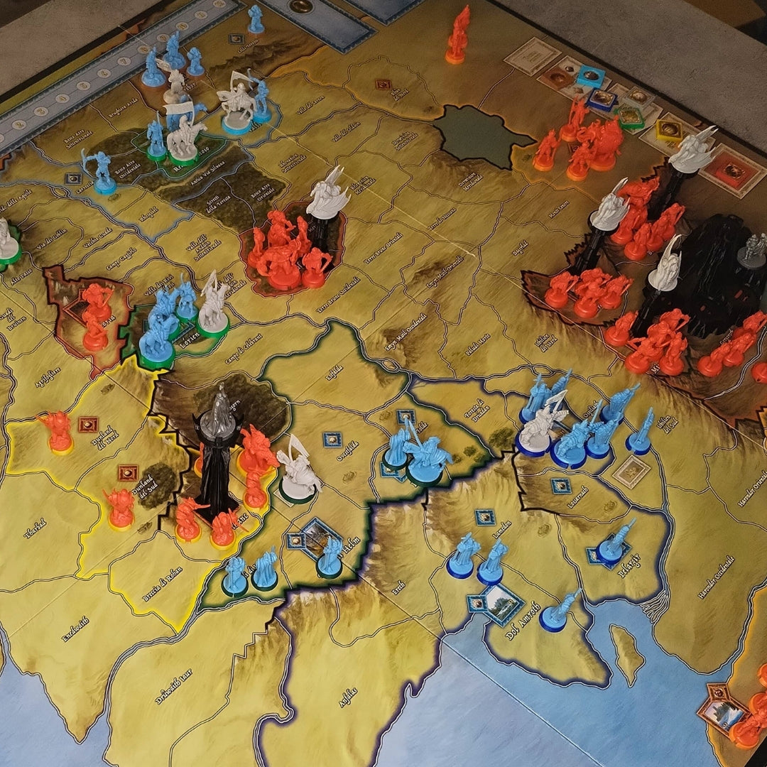 Colored Bases & Political Markers (200+ Pieces) for War of the Ring