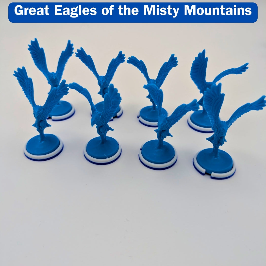 Miniature Bases for Warrior of Middle Earth | Upgrade for War of the Ring