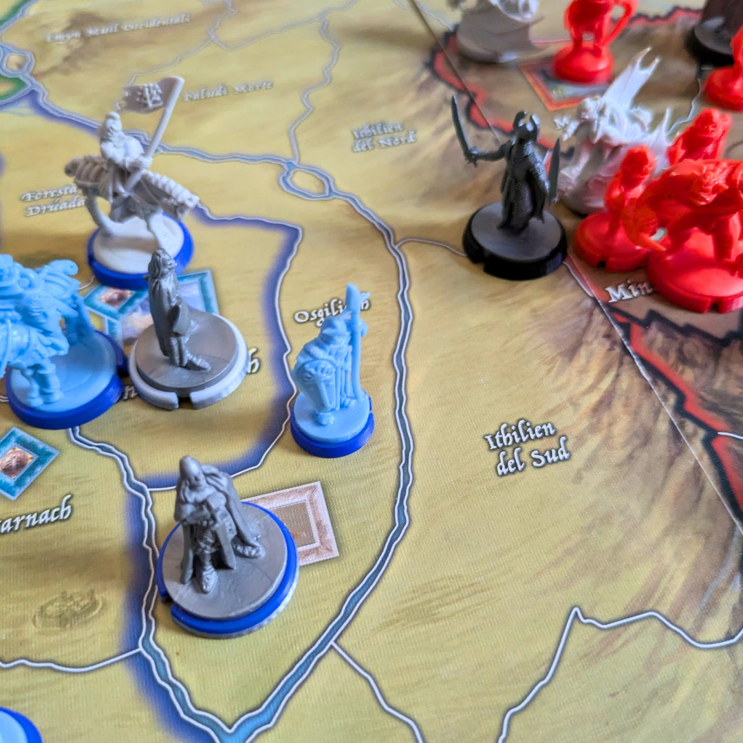 Character Bases for War of the Ring | Color-Coded Set for All Heroes