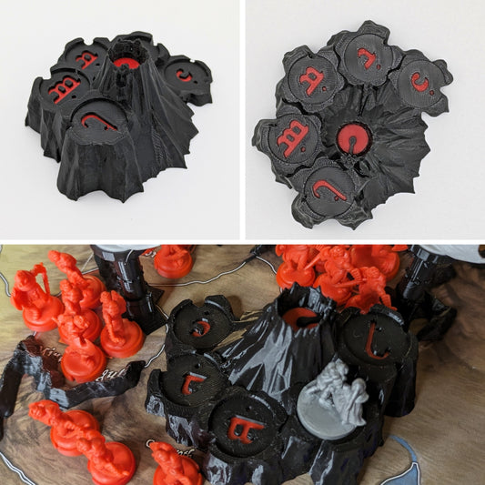 Mount Doom for War of the Ring | Volcanic Miniature Upgrade