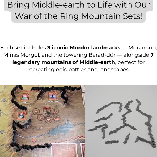 Mountains of Middle-earth – 3D Terrain Add-on for War of the Ring