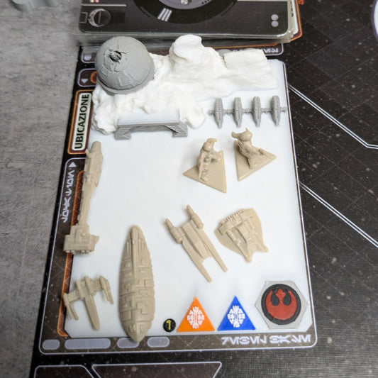 Rebel Base Echo Base Upgrade for Star Wars Rebellion, 3D printed upgrade by Materia3DShop