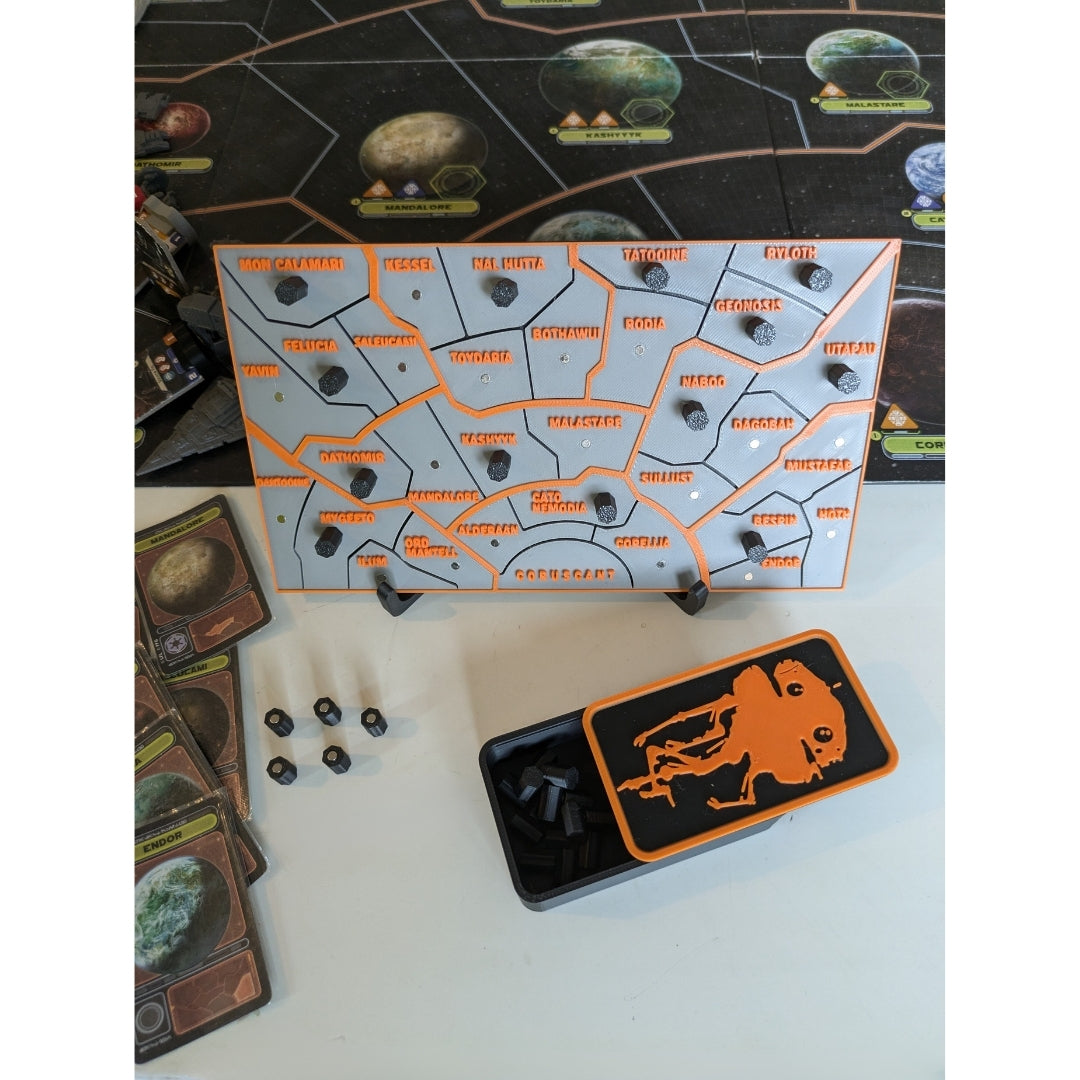 Rebel Base Locator for Star Wars Rebellion | Magnetic System