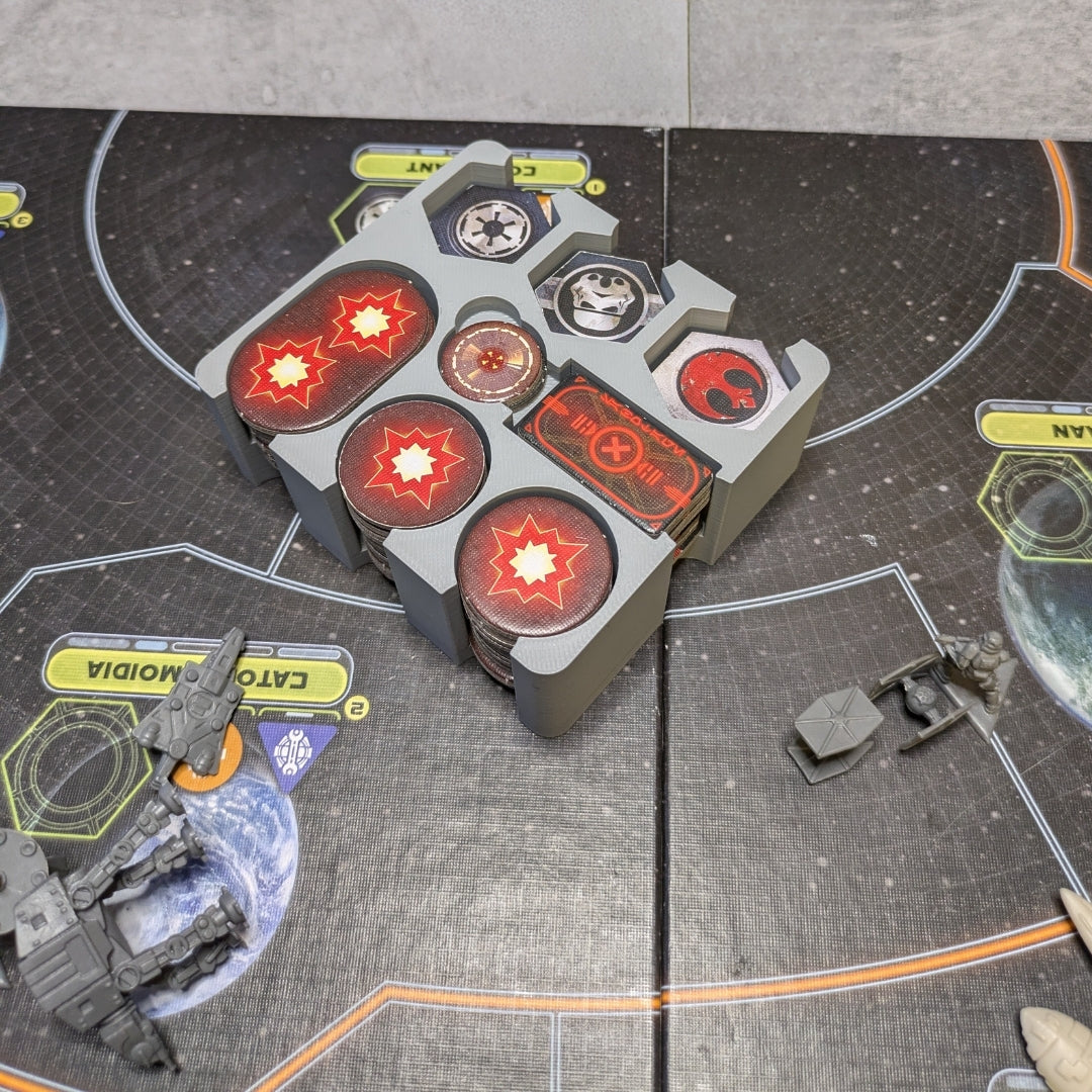 Compact Token Organizer for Star Wars Rebellion
