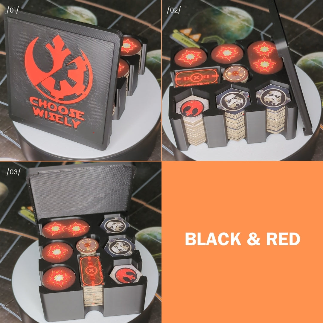 Compact Token Organizer for Star Wars Rebellion