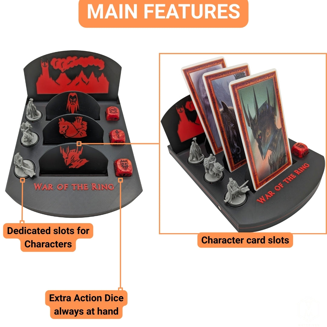 Dice Command Boards for War of the Ring