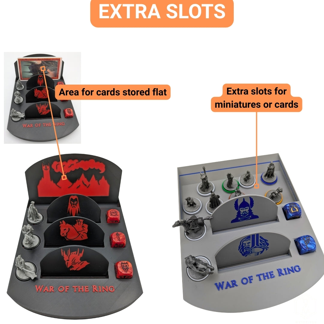 Dice Command Boards for War of the Ring