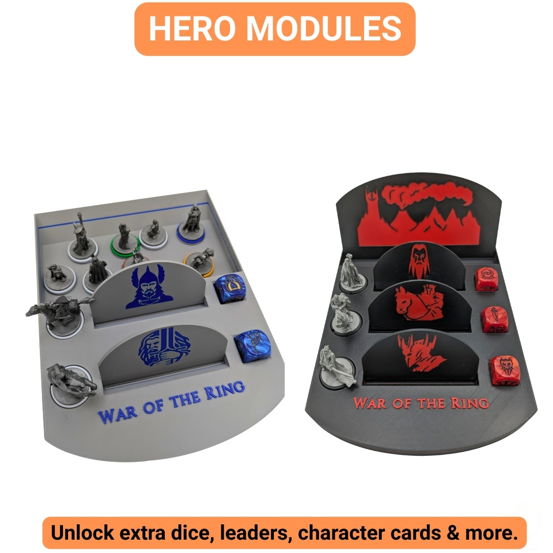 Dice Command Boards for War of the Ring