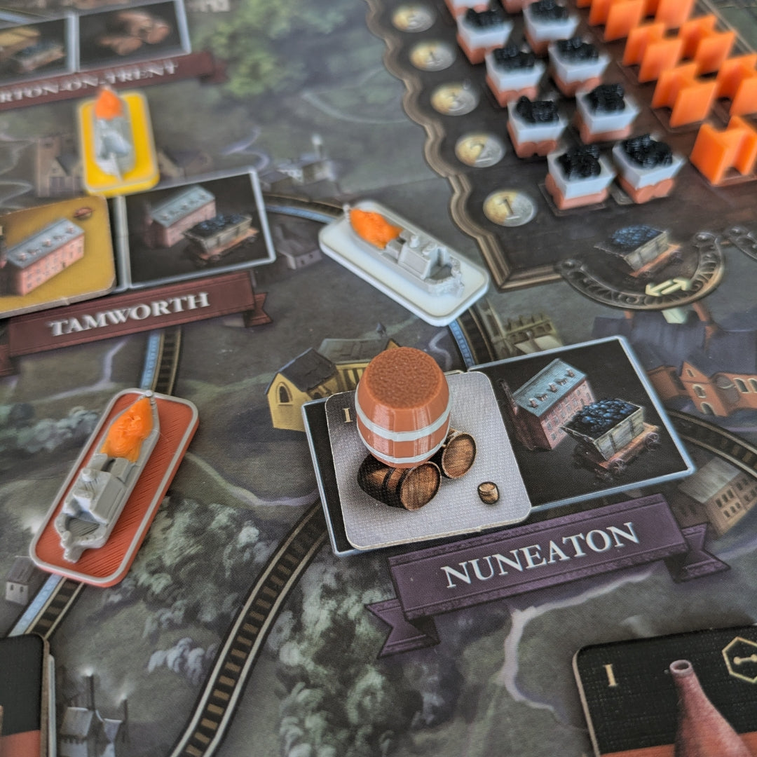 Premium Resources for Brass Birmingham: Beer Barrels, Iron, Coal