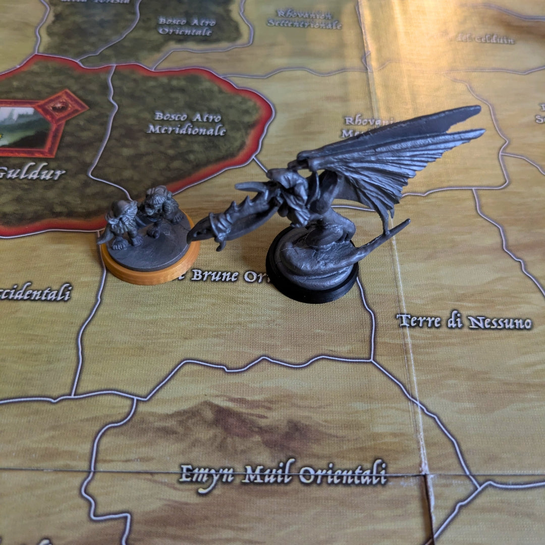 Character Bases for War of the Ring | Color-Coded Set for All Heroes