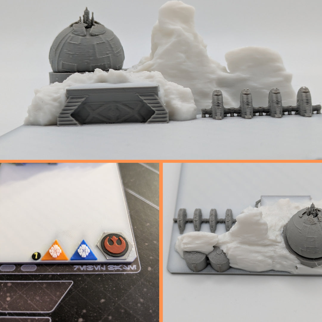 Rebel Echo Base for Star Wars Rebellion | Frozen Planet Base Upgrade