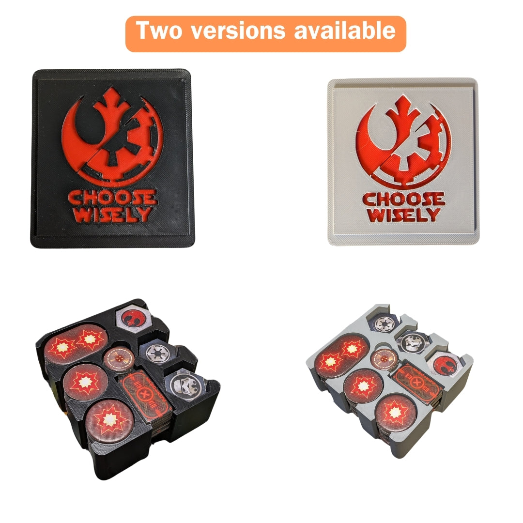 Compact Token Organizer for Star Wars Rebellion